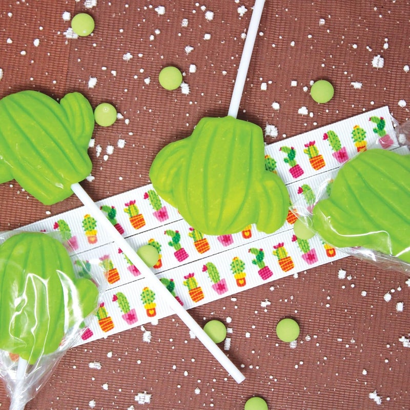 SNACKTERY Cactus Lollipops - Green Apple Flavor - Image 5
